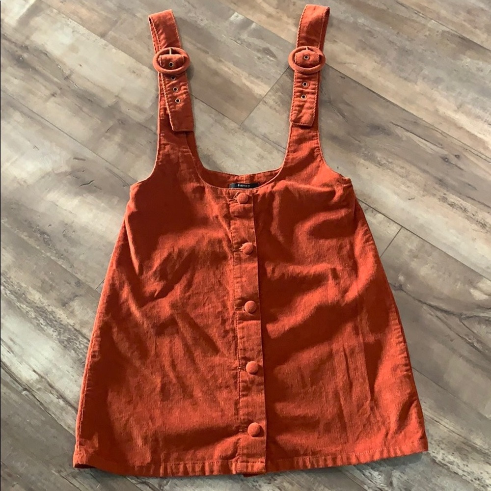 Forever 21// Burnt Orange Overalls